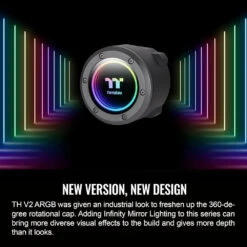 Thermaltake TH240 V2 ARGB Sync All-In-One Liquid Cooler (Black)(Thermaltake Th240 V2 Argb Sync All In One Liquid Cooler Black) -Celestron Shop 1744221767 IMG 2472560