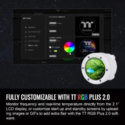 Thermaltake TH240 V2 Ultra ARGB Sync All-In-One Liquid Cooler (White)(Thermaltake Th240 V2 Ultra Argb Sync All In One Liquid Cooler White) -Celestron Shop 1744223765 IMG 2472654