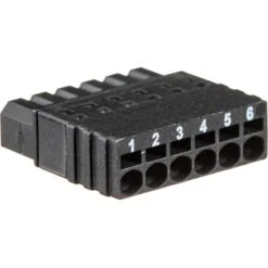 Axis Communications TU6009 6-Pin Male Connector (10-Pack)(Axis Communications Tu6009 6 Pin Male Connector 10 Pack)