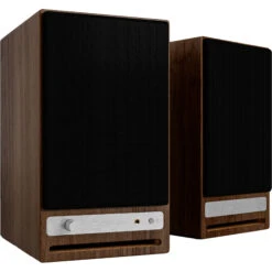 Audioengine HD4 Bluetooth Speaker System (v2, Walnut, Pair)(Audioengine Hd4 Bluetooth Speaker System V2 Walnut Pair)