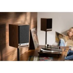 Audioengine HD4 Bluetooth Speaker System (v2, Walnut, Pair)(Audioengine Hd4 Bluetooth Speaker System V2 Walnut Pair) -Celestron Shop 1746057978 IMG 2476867