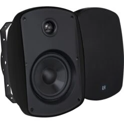 Russound 5B65mk2-B 6.5" 2-Way OutBack Outdoor Speakers (Pair, Black)(Russound 5b65mk2 B 6 5 2 Way Outback Outdoor Speakers Pair Black)