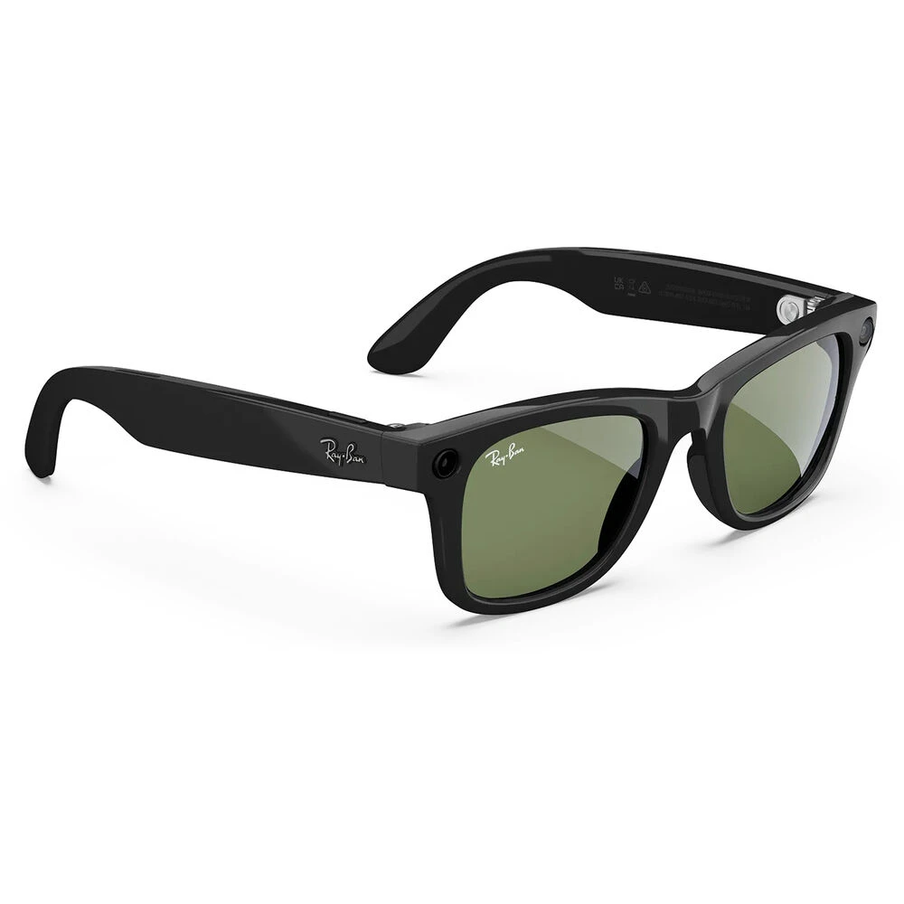 Meta Ray-Ban Wayfarer Glasses (Shiny Black, Large)(Meta Ray Ban Wayfarer Glasses Shiny Black Large) 1 Meta Ray-Ban Wayfarer Glasses (Shiny Black, Large)(Meta Ray Ban Wayfarer Glasses Shiny Black Large)