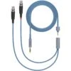 Dekoni Audio Ensemble 4.4mm Nylon Wrapped Cable With 4-Pin Mini XLR Headphone Connectors (52")(Dekoni Audio Ensemble 4 4mm Nylon Wrapped Cable With 4 Pin Mini Xlr Headphone Connectors 52)