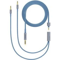 Dekoni Audio Ensemble 4.4mm Nylon Wrapped Cable With 3.5mm Headphone Connectors (64")(Dekoni Audio Ensemble 4 4mm Nylon Wrapped Cable With 3 5mm Headphone Connectors 64)