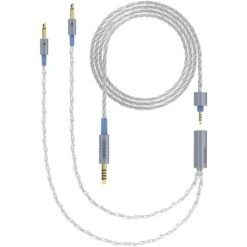 Dekoni Audio Ensemble 4.4mm Braided Cable With 3.5mm Headphone Connectors (52")(Dekoni Audio Ensemble 4 4mm Braided Cable With 3 5mm Headphone Connectors 52)