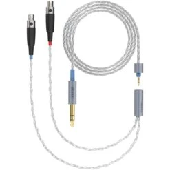 Dekoni Audio Ensemble 1/4" Braided Cable With 4-Pin Mini XLR Headphone Connectors (64")(Dekoni Audio Ensemble 1 4 Braided Cable With 4 Pin Mini Xlr Headphone Connectors 64)