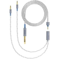Dekoni Audio Ensemble 1/4" Braided Cable With 3.5mm Headphone Connectors (64")(Dekoni Audio Ensemble 1 4 Braided Cable With 3 5mm Headphone Connectors 64)