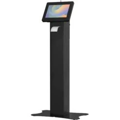 CTA Digital Premium Locking Floor Stand Kiosk With Enclosed Printer Storage & Cable Management(Cta Digital Premium Locking Floor Stand Kiosk With Enclosed Printer Storage Cable Management)