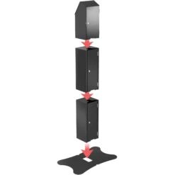 CTA Digital Premium Locking Floor Stand Kiosk With Enclosed Printer Storage & Cable Management(Cta Digital Premium Locking Floor Stand Kiosk With Enclosed Printer Storage Cable Management) -Celestron Shop 1747305410 IMG 2493797
