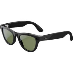 Meta Ray-Ban Skylar Glasses With Polarization (Shiny Black, Standard)(Meta Ray Ban Skylar Glasses With Polarization Shiny Black Standard) -Celestron Shop 1747908749 IMG 2499245