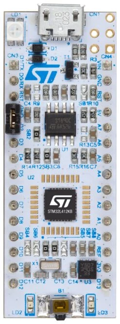 Stmicroelectronics NUCLEO-L412KB Development Board Nucleo-32 32-Bit STML412KB MCU Arduino ST Morpho Compatible(Stmicroelectronics Nucleo L412kb Development Board Nucleo 32 32 Bit Stml412kb Mcu Arduino St Morpho Compatible)