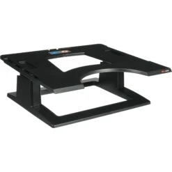 3M LX500 Adjustable Notebook Riser (Black)(3m Lx500 Adjustable Notebook Riser Black)