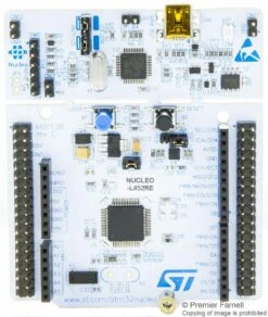STMICROELECTRONICS NUCLEO-L452RE Development Board, STM32 Nucleo, STM32L452RET6 MCU, Arduino And ST Morpho Connectivity(Stmicroelectronics Nucleo L452re Development Board Stm32 Nucleo Stm32l452ret6 Mcu Arduino And St Morpho Connectivity)