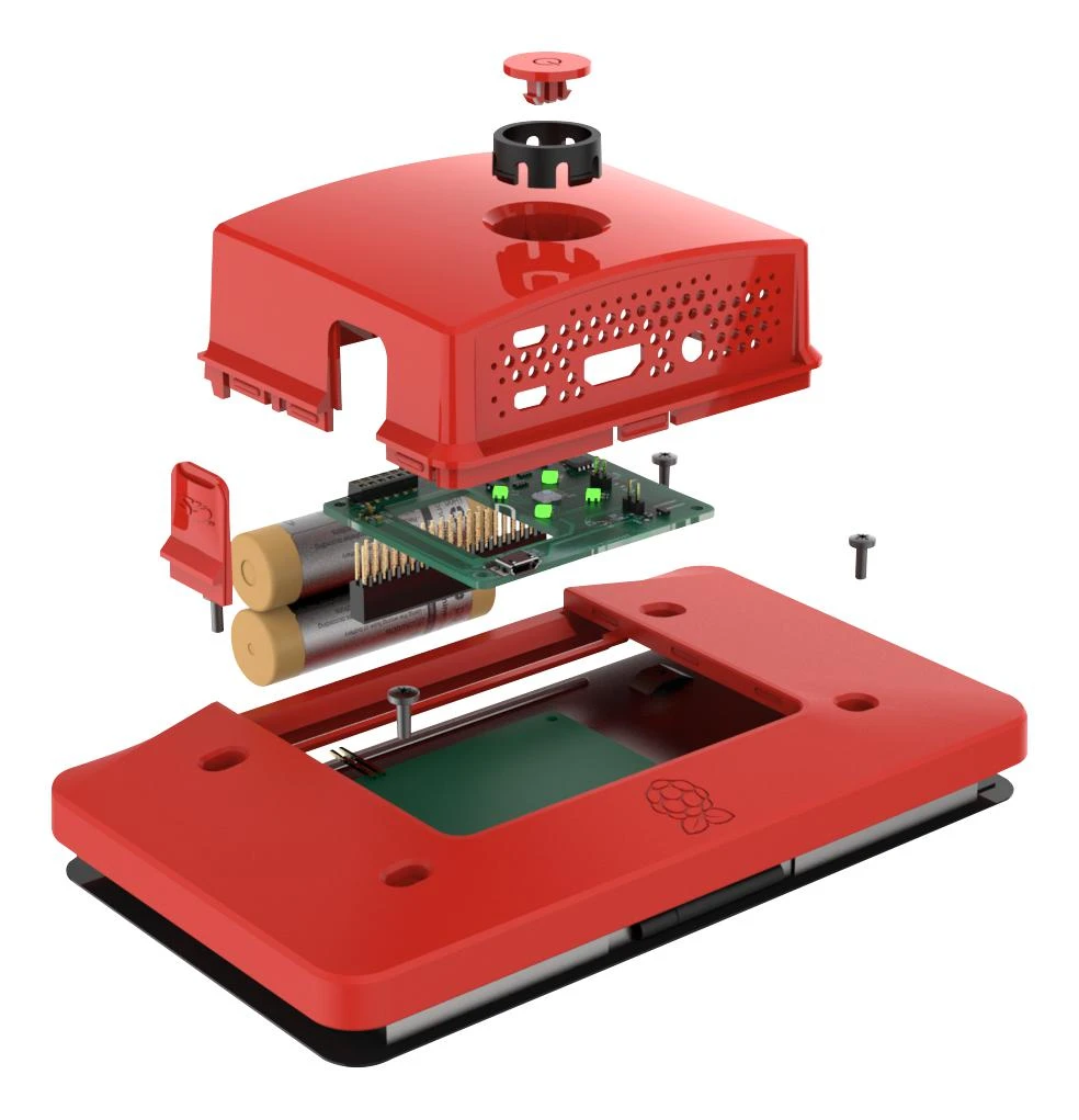 Multicomp PRO ASM-1900156-61 Development Board Enclosure Raspberry Pi 4 Model B Touchscreen Portable Red(Multicomp Pro Asm 1900156 61 Development Board Enclosure Raspberry Pi 4 Model B Touchscreen Portable Red) 3 Multicomp PRO ASM-1900156-61 Development Board Enclosure Raspberry Pi 4 Model B Touchscreen Portable Red(Multicomp Pro Asm 1900156 61 Development Board Enclosure Raspberry Pi 4 Model B Touchscreen Portable Red) - Image 3