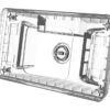 Multicomp PRO ASM-1900156-01 Development Board Enclosure Raspberry Pi 4 Model B Touchscreen Portable Clear(Multicomp Pro Asm 1900156 01 Development Board Enclosure Raspberry Pi 4 Model B Touchscreen Portable Clear)