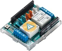 ARDUINO A000110 Arduino Shield, 4 Relays, Drive High Power Loads, 5V Operating Voltage(Arduino A000110 Arduino Shield 4 Relays Drive High Power Loads 5v Operating Voltage)