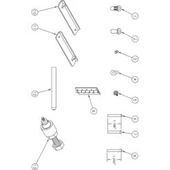 Da-Lite 37316 Fast-Fold Truss Frame Repair Kit(Da Lite 37316 Fast Fold Truss Frame Repair Kit)