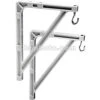 Da-Lite 40933 #23 Wall Mount Brackets (Extends 10 - 24", Pair, White)(Da Lite 40933 23 Wall Mount Brackets Extends 10 24 Pair White)