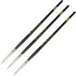 Dot Line #000 Spotting Brush (3-Pack)(Dot Line 000 Spotting Brush 3 Pack)