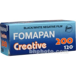 Fomapan 200 Creative Black And White Negative Film (120 Roll Film)(Fomapan 200 Creative Black And White Negative Film 120 Roll Film)