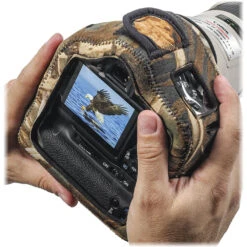 LensCoat BodyGuard Compact Clear Back Case With Grip (Realtree MAX-4 HD)(Lenscoat Bodyguard Compact Clear Back Case With Grip Realtree Max 4 Hd)