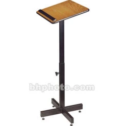 Oklahoma Sound Portable Presentation Lectern (Medium Oak Laminate)(Oklahoma Sound Portable Presentation Lectern Medium Oak Laminate)