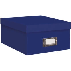 Pioneer Photo Albums Photo Storage Box (Bright Blue)(Pioneer Photo Albums Photo Storage Box Bright Blue)