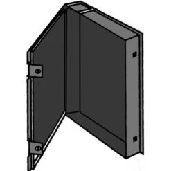 Vue-All Safe-T-Binder Without Rings (Black)(Vue All Safe T Binder Without Rings Black)