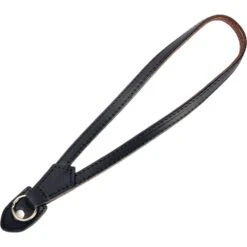 Artisan & Artist ACAM-290 Italian Leather Hand Strap (Black)(Artisan Artist Acam 290 Italian Leather Hand Strap Black)