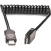 Atomos AtomFLEX HDMI (Type-A) Male To HDMI (Type-A) Male Coiled Cable (12 To 24")(Atomos Atomflex Hdmi Type A Male To Hdmi Type A Male Coiled Cable 12 To 24)