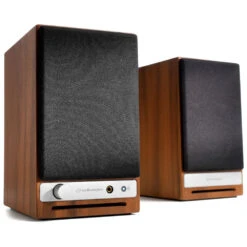 Audioengine HD3 2-Way Wireless Bookshelf Speakers (Pair, Walnut)(Audioengine Hd3 2 Way Wireless Bookshelf Speakers Pair Walnut)