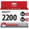 Canon PGI-2200XL Black Ink Cartridge (2-Pack)(Canon Pgi 2200xl Black Ink Cartridge 2 Pack)