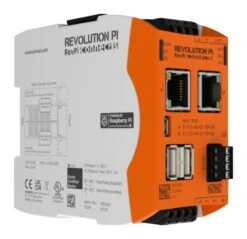 KUNBUS PR100364 RevPi Base Module, 32GB, 10.2 To 28.8V In, 4 Core, ARM Cortex-A72, Raspberry Pi OS, 20W, IP20(Kunbus Pr100364 Revpi Base Module 32gb 10 2 To 28 8v In 4 Core Arm Cortex A72 Raspberry Pi Os 20w Ip20)