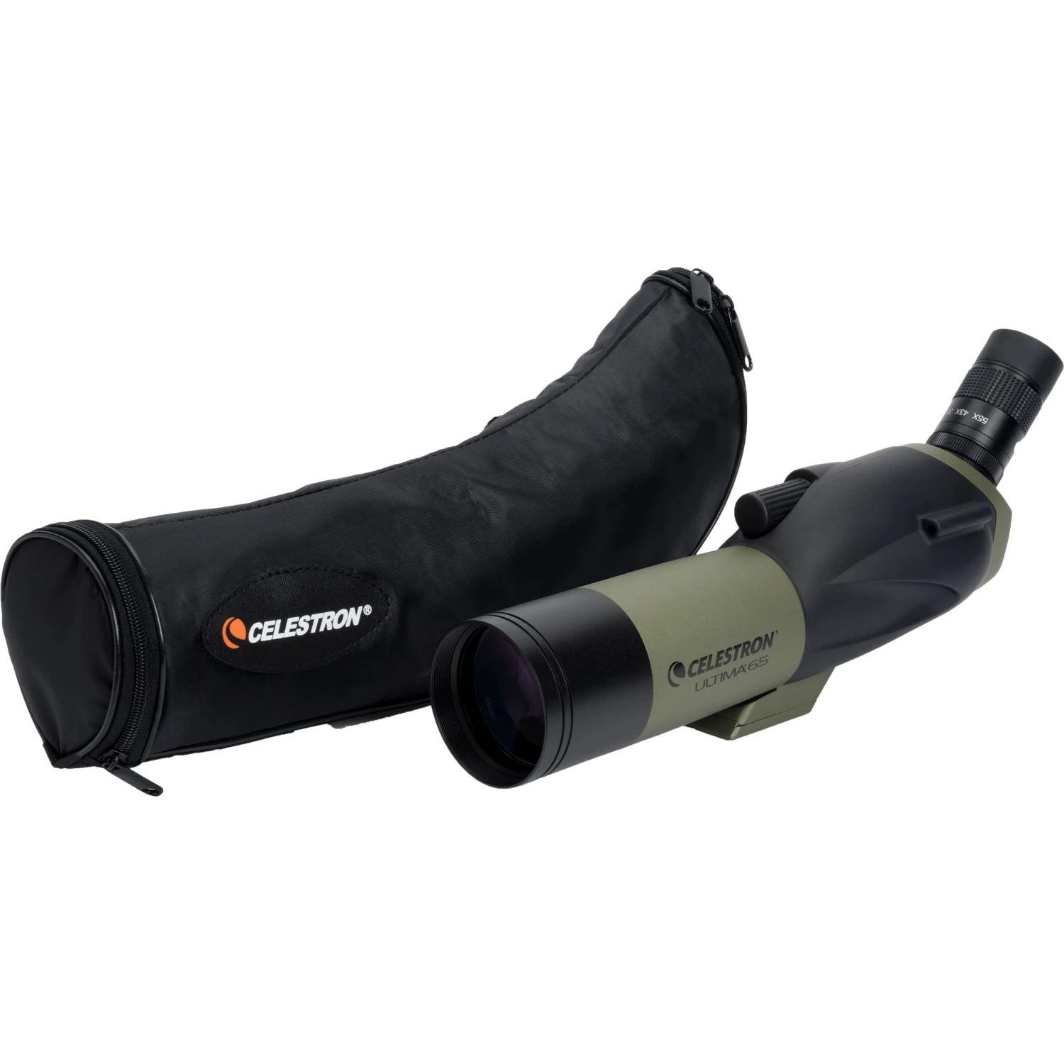 Celestron Ultima 65 18-55x65mm Spotting Scope And Smartphone Adapter Kit (Angled Viewing)(Celestron Ultima 65 18 55x65mm Spotting Scope And Smartphone Adapter Kit Angled Viewing 1) 1 Celestron Ultima 65 18-55x65mm Spotting Scope And Smartphone Adapter Kit (Angled Viewing)(Celestron Ultima 65 18 55x65mm Spotting Scope And Smartphone Adapter Kit Angled Viewing 1)