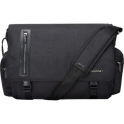 Cocoon Buena Vista Messenger Bag For Laptop Up To 16" (Black)(Cocoon Buena Vista Messenger Bag For Laptop Up To 16 Black)