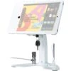 CTA Digital Kiosk Stand With Locking Case & Cable For IPad 10.2" (7th Gen, White)(Cta Digital Kiosk Stand With Locking Case Cable For Ipad 10 2 7th Gen White)