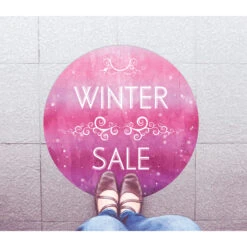 Drytac FloorTac 3.2mil Printable Matte Polymeric PVC Film With Removable Adhesive (54" X 150' Roll, White)(Drytac Floortac 3 2mil Printable Matte Polymeric Pvc Film With Removable Adhesive 54 X 150 Roll White)