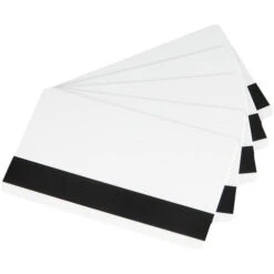 Fargo CR-80 UltraCard PVC Cards With High-Coercivity Magnetic Stripe (500 Cards)(Fargo Cr 80 Ultracard Pvc Cards With High Coercivity Magnetic Stripe 500 Cards)