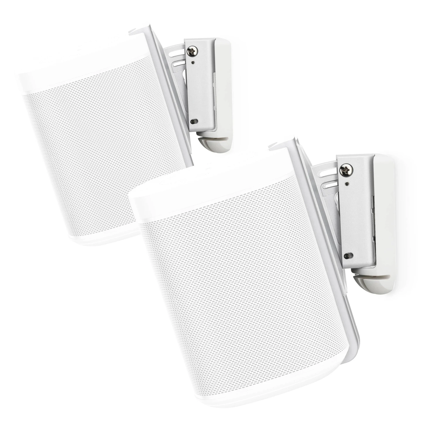 FLEXSON S1-WMX2 Wall Mounts For Sonos One (White, Pair)(Flexson S1 Wmx2 Wall Mounts For Sonos One White Pair) 1 FLEXSON S1-WMX2 Wall Mounts For Sonos One (White, Pair)(Flexson S1 Wmx2 Wall Mounts For Sonos One White Pair)