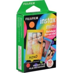 Fujifilm Instax Mini Rainbow Instant Film (10 Exposures)(Fujifilm Instax Mini Rainbow Instant Film 10 Exposures)