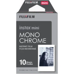 Fujifilm Instax Mini Monochrome Instant Film (10 Exposures)(Fujifilm Instax Mini Monochrome Instant Film 10 Exposures)
