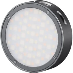 Godox Round Mini RGB LED Magnetic Light (Gray)(Godox Round Mini Rgb Led Magnetic Light Gray)