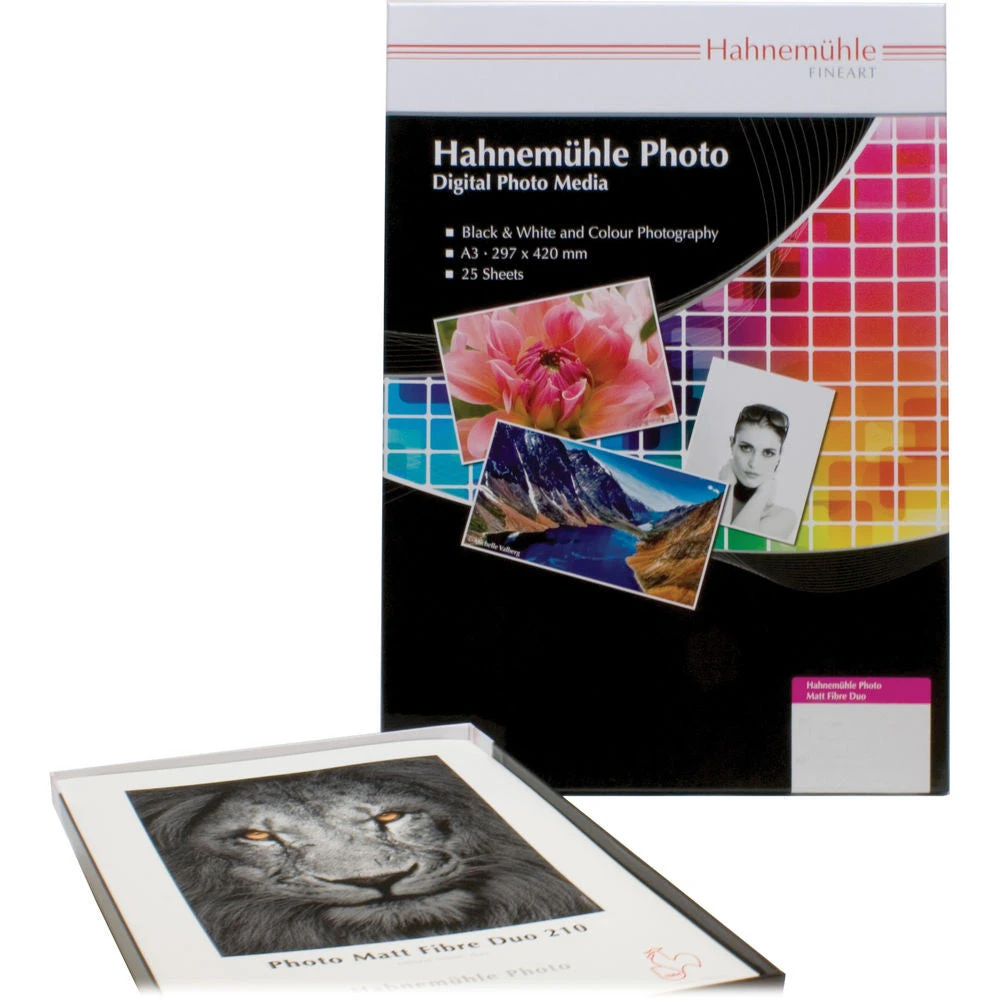 Hahnem�hle Matt Fibre Duo 210 Inkjet Photo Paper (13 X 19", 25 Sheets)(Hahnem Hle Matt Fibre Duo 210 Inkjet Photo Paper 13 X 19 25 Sheets) 1 Hahnem�hle Matt Fibre Duo 210 Inkjet Photo Paper (13 X 19", 25 Sheets)(Hahnem Hle Matt Fibre Duo 210 Inkjet Photo Paper 13 X 19 25 Sheets)