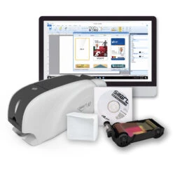 IDP SMART-31D Dual-Sided ID Card Printer Kit With Ethernet(Idp Smart 31d Dual Sided Id Card Printer Kit With Ethernet)