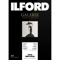 Ilford Galerie Gold Fibre Pearl 8.5X11" (25 Sheets)(Ilford Galerie Gold Fibre Pearl 8 5x11 25 Sheets)