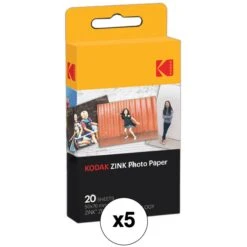 Kodak 2 X 3" ZINK Photo Paper Kit (5-Pack)(Kodak 2 X 3 Zink Photo Paper Kit 5 Pack)