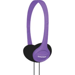 Koss KPH7 On-Ear Headphones (Violet)(Koss Kph7 On Ear Headphones Violet)