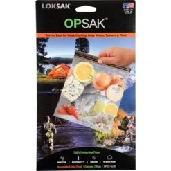 LOKSAK OPSAK Waterproof Bags - 9 X 10" (2-Pack)(Loksak Opsak Waterproof Bags 9 X 10 2 Pack)