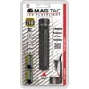 Maglite Mag-Tac LED Flashlight (Plain Bezel, Matte Black)(Maglite Mag Tac Led Flashlight Plain Bezel Matte Black)